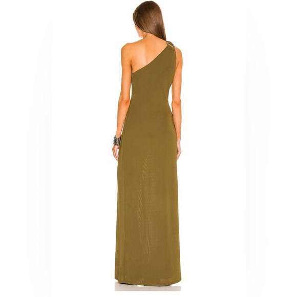 DUNDAS x REVOLVE Crawford Maxi Dress in Khaki Green - Picture 5 of 14